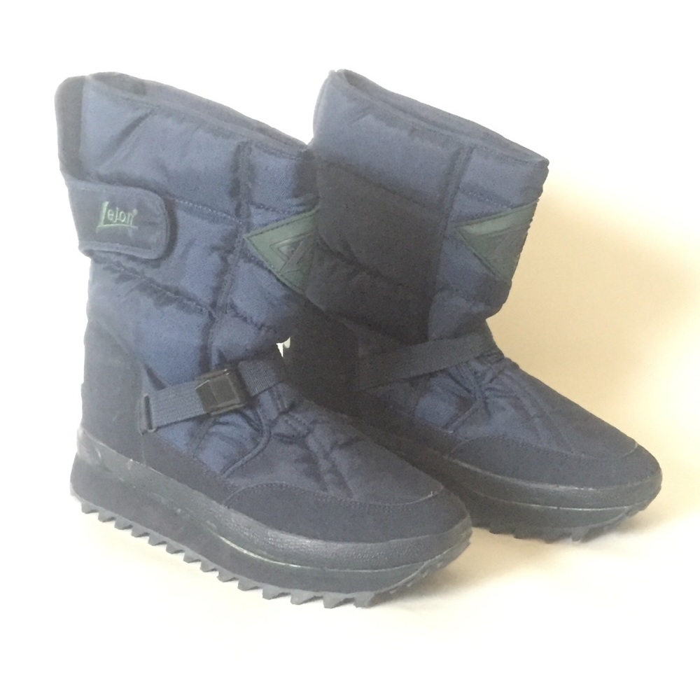 Lejon Snow Boots Navy Blue Size 42 - L11 - M9